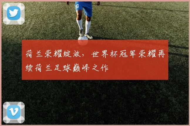 荷兰荣耀绽放，世界杯冠军荣耀再续荷兰足球巅峰之作